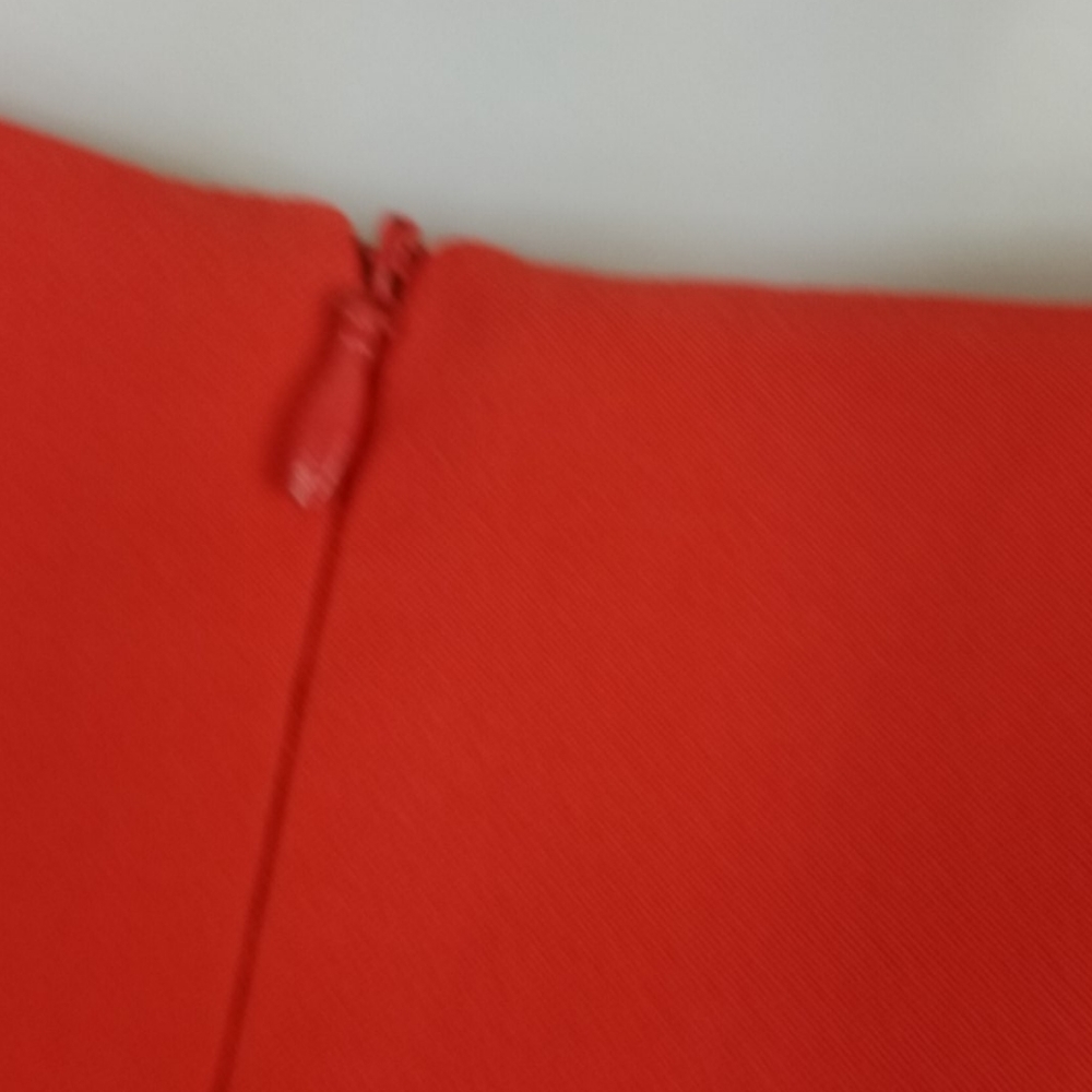 NWT Dressbarn Tangerine Fit and Flare Dress - Picture 5 of 6